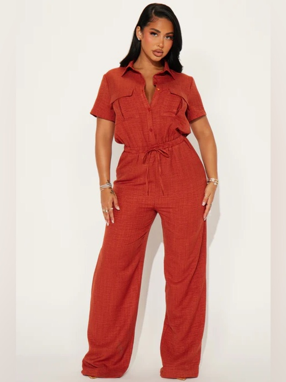 Come Find Me Linen Jumpsuit